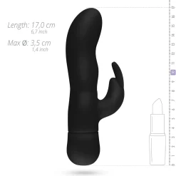 EasyToys - Mad Rabbit - Vibromasseur Rabbit - Noir