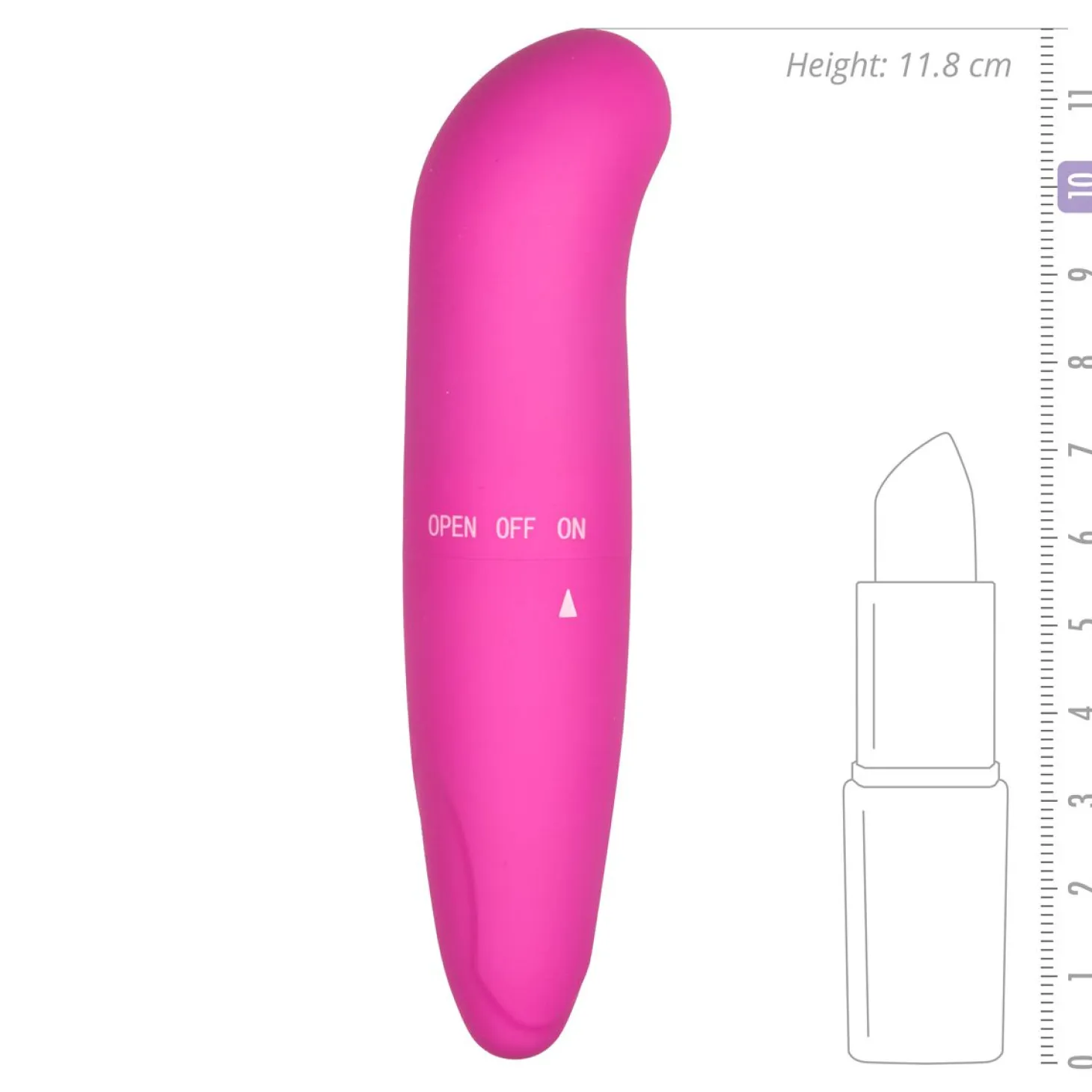 EasyToys - Mini Vibromasseur Point G - Rose