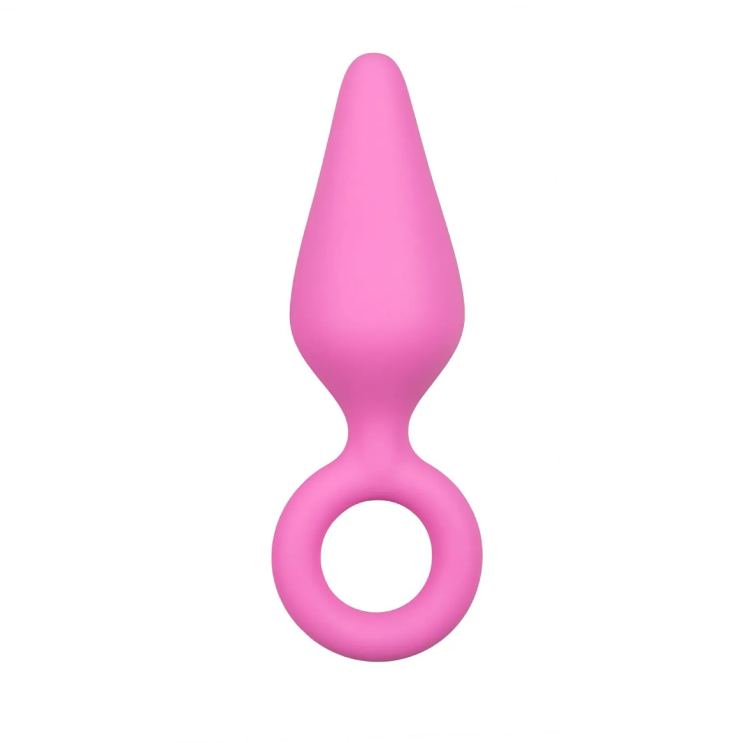 EasyToys - Plug anal rose avec anneau - Small