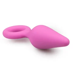 EasyToys - Plug anal rose avec anneau - Small