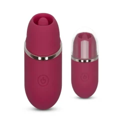 EasyToys - Stimulateur langue avec capuchon de protection - Pourpre