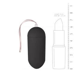 EasyToys - Œuf vibrant avec commande à distance - Noir