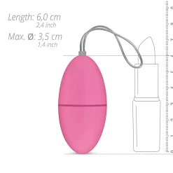 EasyToys - Œuf Vibrant avec télécommande - Rose