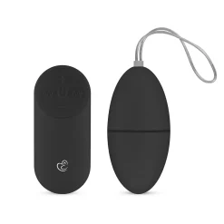 EasyToys - Œuf Vibrant avec télécommande - Noir