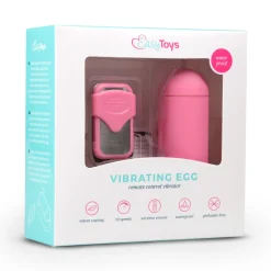 EasyToys - Œuf vibrant télécommandé - Rose
