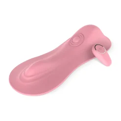 EasyToys – Vibe Pad Coussin Vibrant et Tapping avec Télécommande – Rose