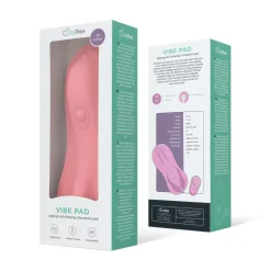 EasyToys – Vibe Pad Coussin Vibrant et Tapping avec Télécommande – Rose