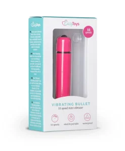EasyToys - Vibromasseur bullet 10 vitesses - Rose