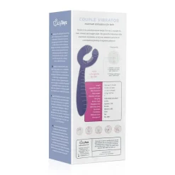 EasyToys - Vibromasseur pour couples - Violet