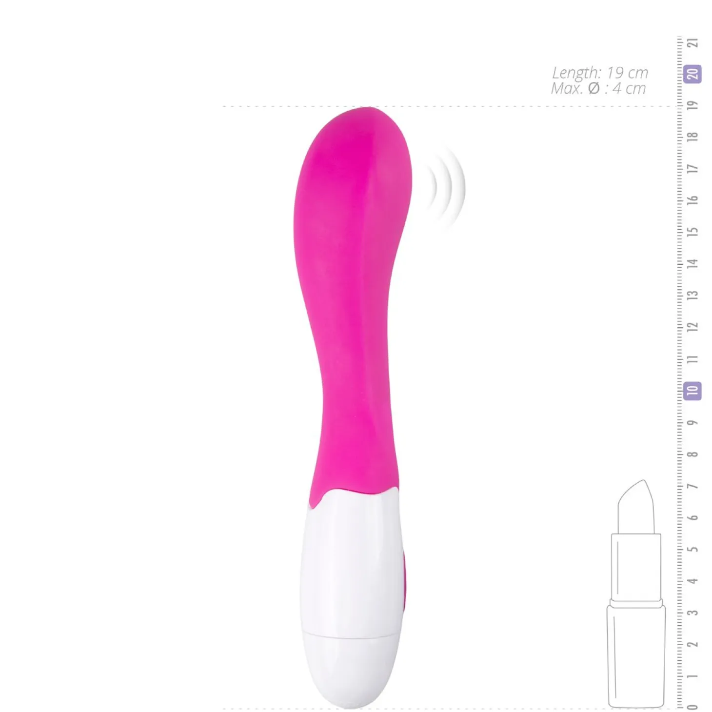 EasyToys - Vibromasseur pour débutant·es - Rose