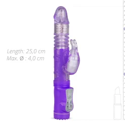 EasyToys - Vibromasseur rabbit - Violet