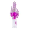 EasyToys - Vibro rabbit avec simulateur anal et clitoridien - Rose