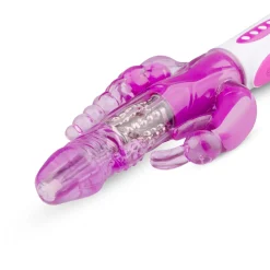 EasyToys - Vibro rabbit avec simulateur anal et clitoridien - Rose