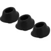 Embouts de rechange pour le Womanizer Premium - Taille M - Noir - 3 Pièces
