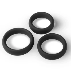 Ensemble d'anneaux péniens en silicone Teazers
