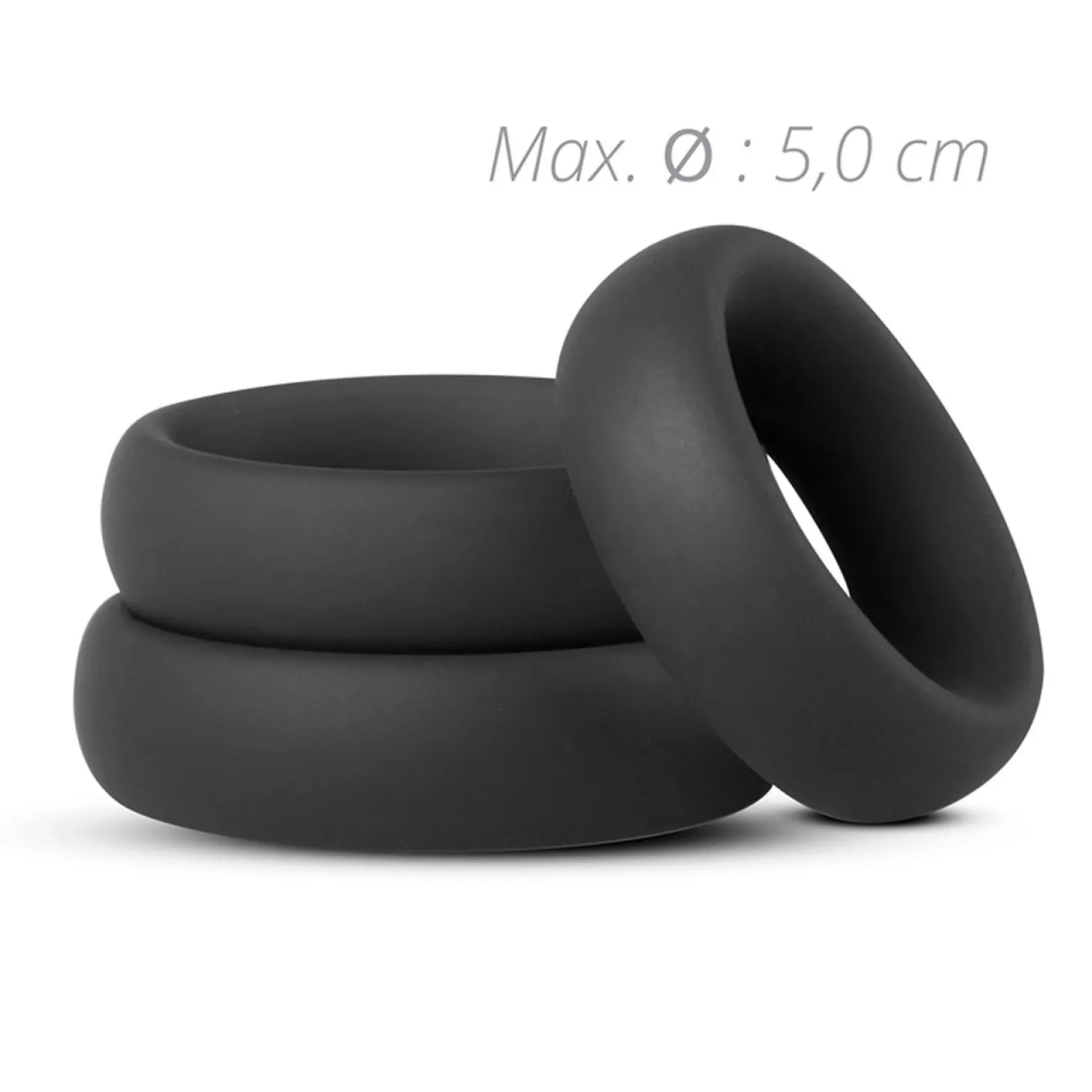 Ensemble d'anneaux péniens en silicone Teazers