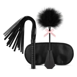 Ensemble de Bondage 3 Pièces - Noir