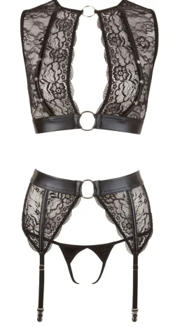 Ensemble Lingerie Dentelle Bondage
