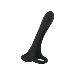 Evolved - Cock Armor Cockring Vibrant - Noir