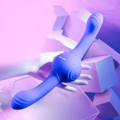 Evolved - Notre Vibromasseur Gyro Vibe à Double Extrémité - Violet