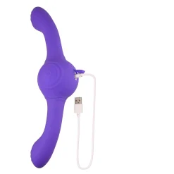Evolved - Notre Vibromasseur Gyro Vibe à Double Extrémité - Violet