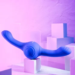 Evolved - Notre Vibromasseur Gyro Vibe à Double Extrémité - Violet