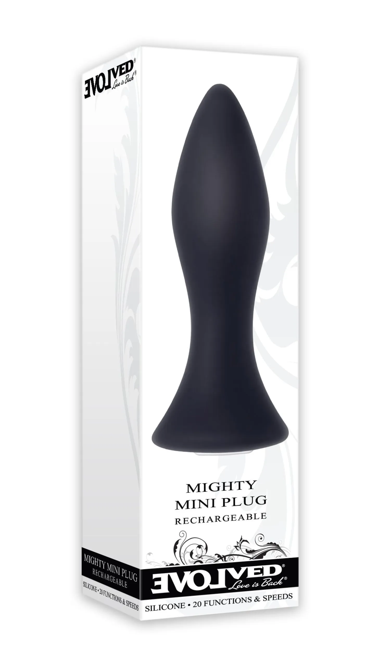 Evolved Novelties - Mighty Mini Plug - Noir