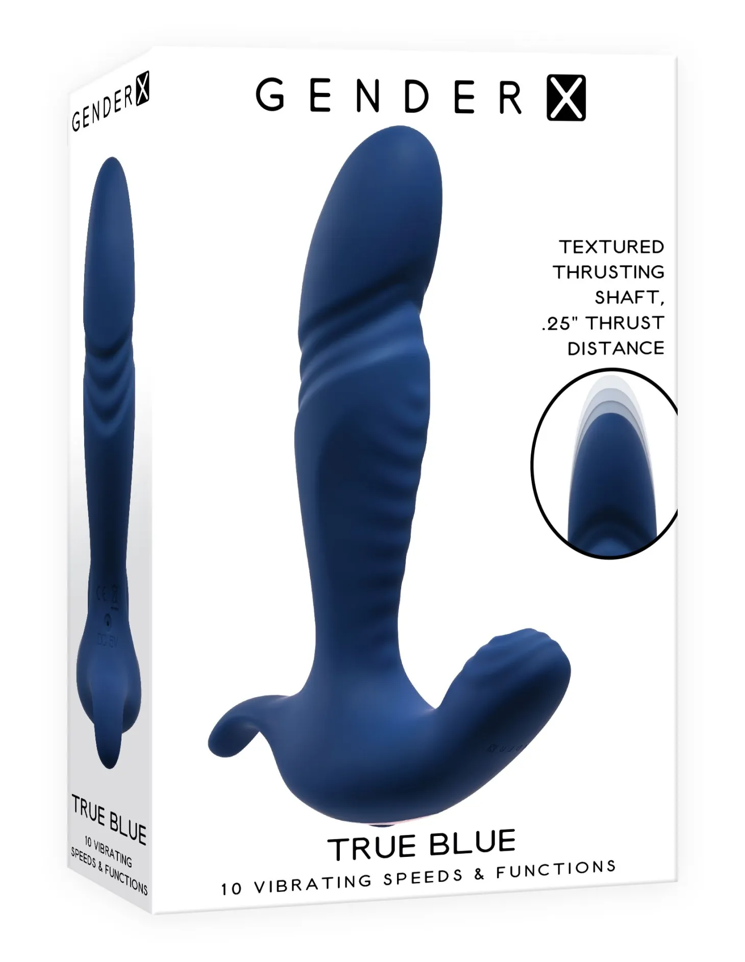 Evolved - Vibromasseur de prostate - Bleu