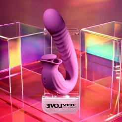 Evolved - Vibromasseur Rabbit Deep Ecstasy - Magenta