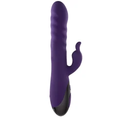 Evolved - Vibro rabbit va-et-vient, rotatif et vibrant - Violet
