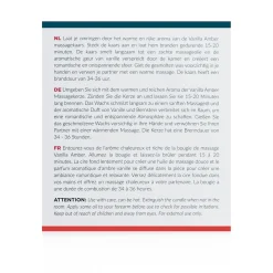 Exotiq - Bougie de massage ambre à la vanille - 200 g