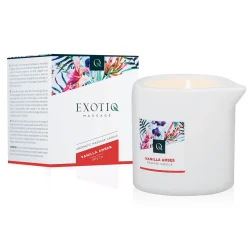 Exotiq - Bougie de massage ambre à la vanille - 200 g