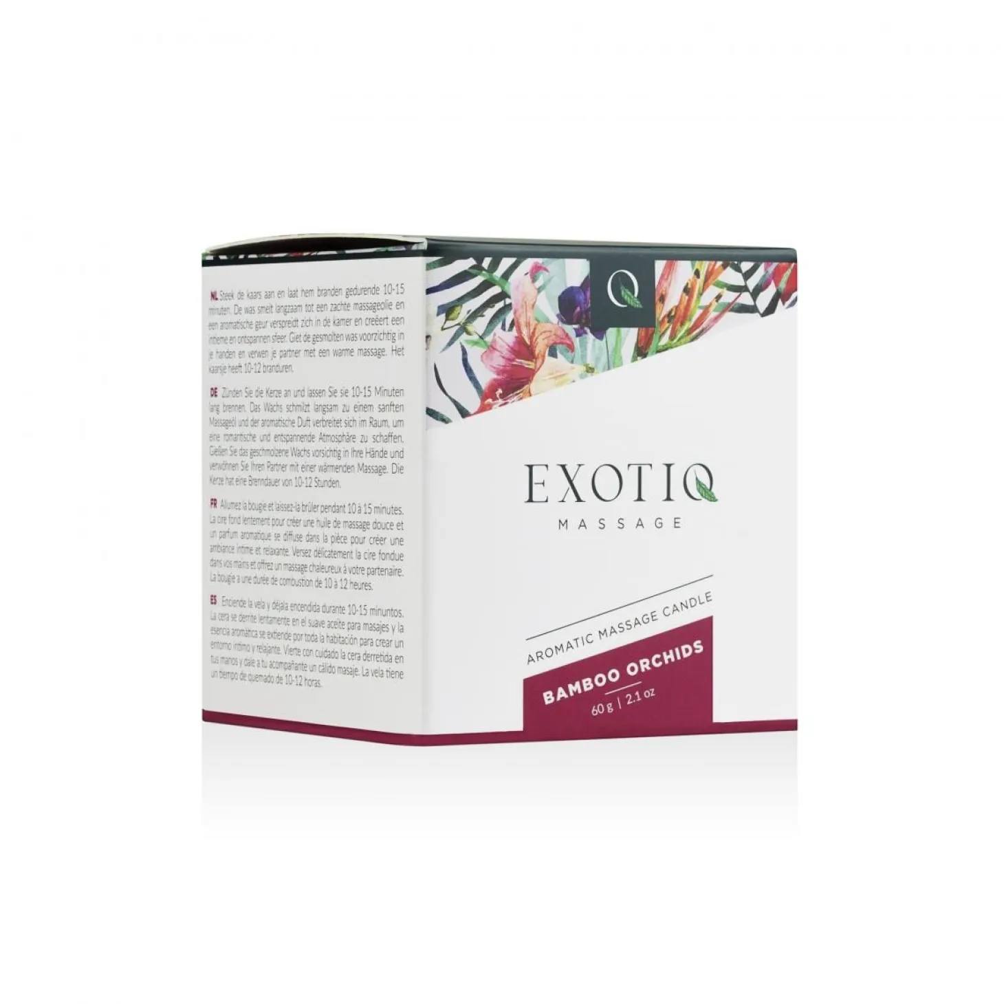 Exotiq - Bougie de massage orchidées bambou - 60 g
