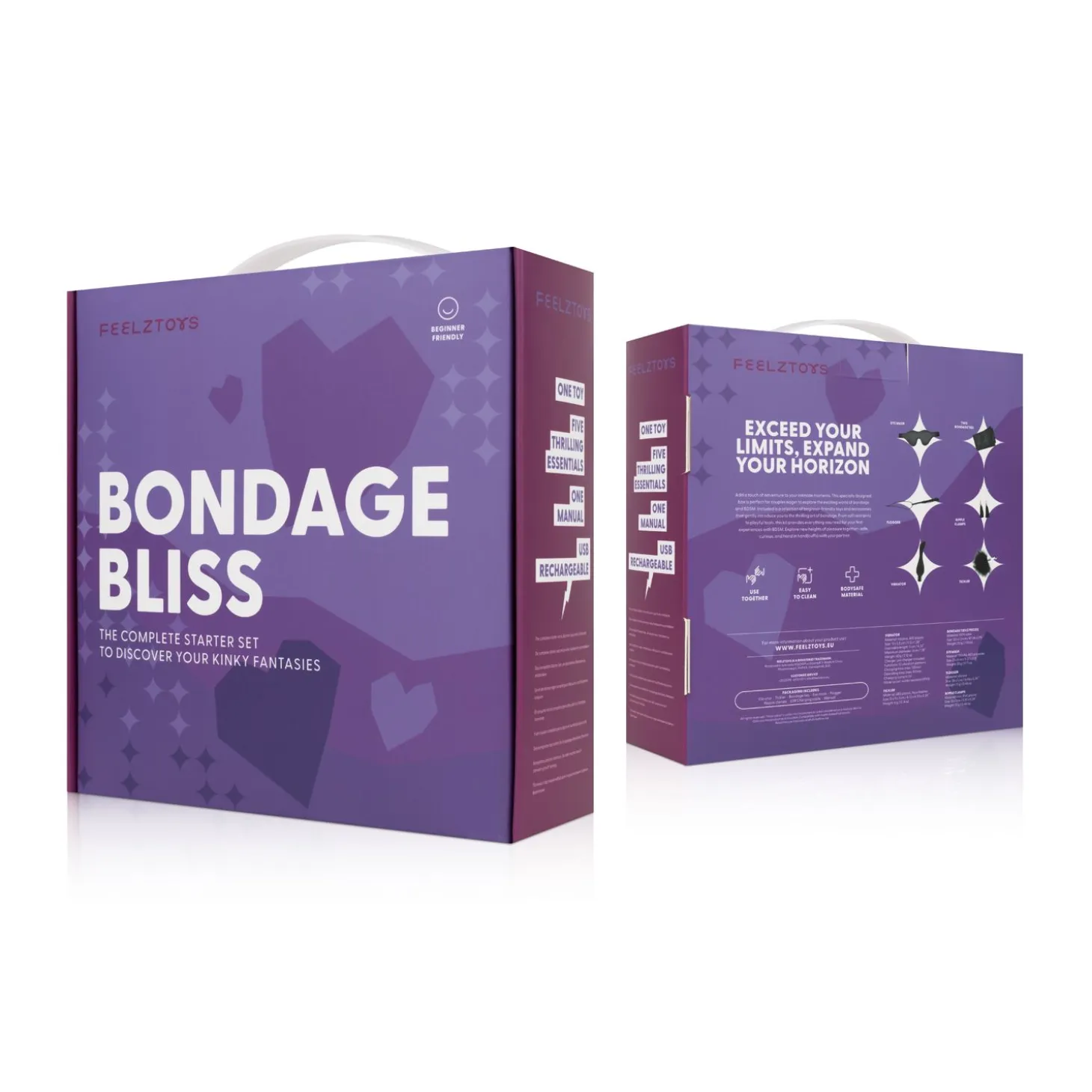 FeelzToys - Bondage Bliss - Kit de Démarrage