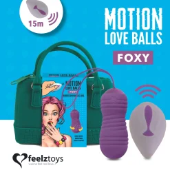 FeelzToys – Foxy Motion Love Balls – Télécommandées