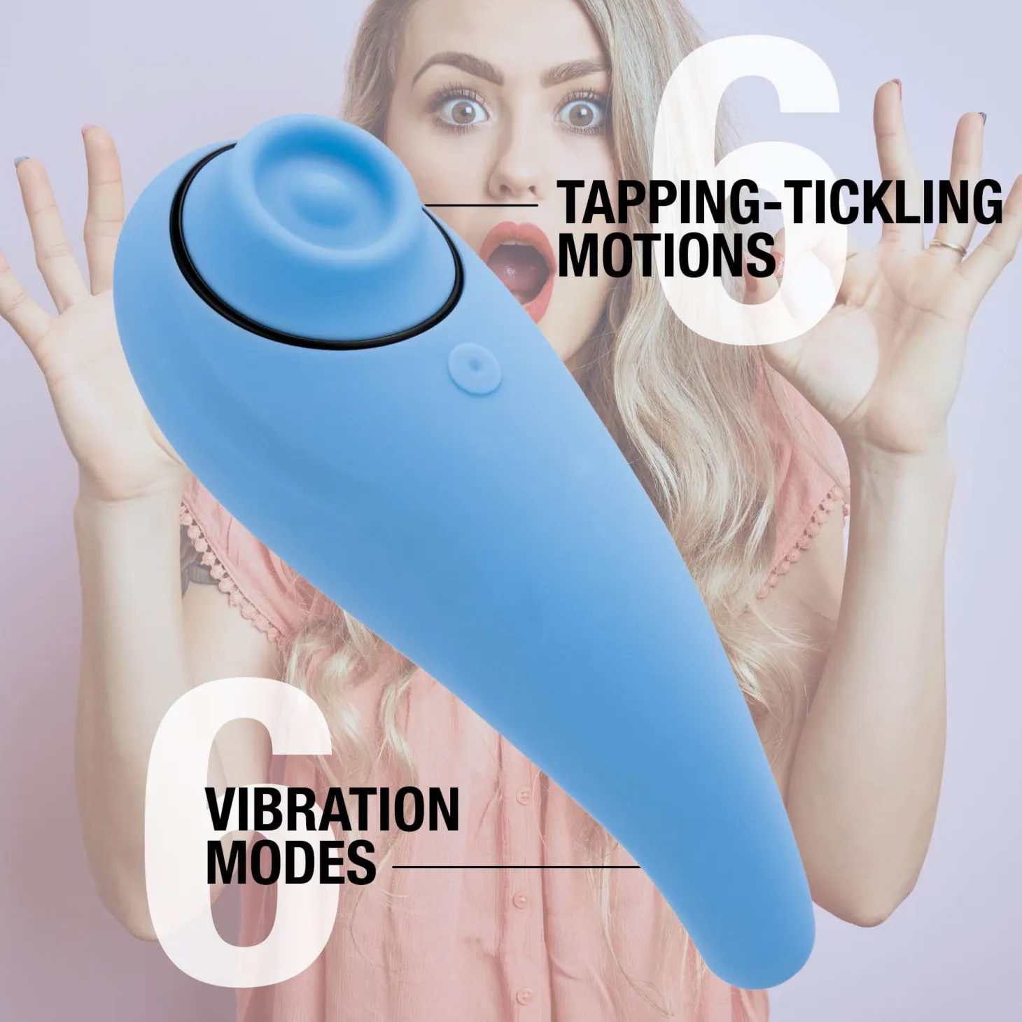 FemmeGasm Tapp 2 - Stimulateur clitoridien - Bleu