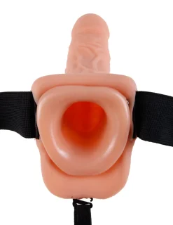 Fetish Fantasy Series Gode-ceinture creux 7'' Beige