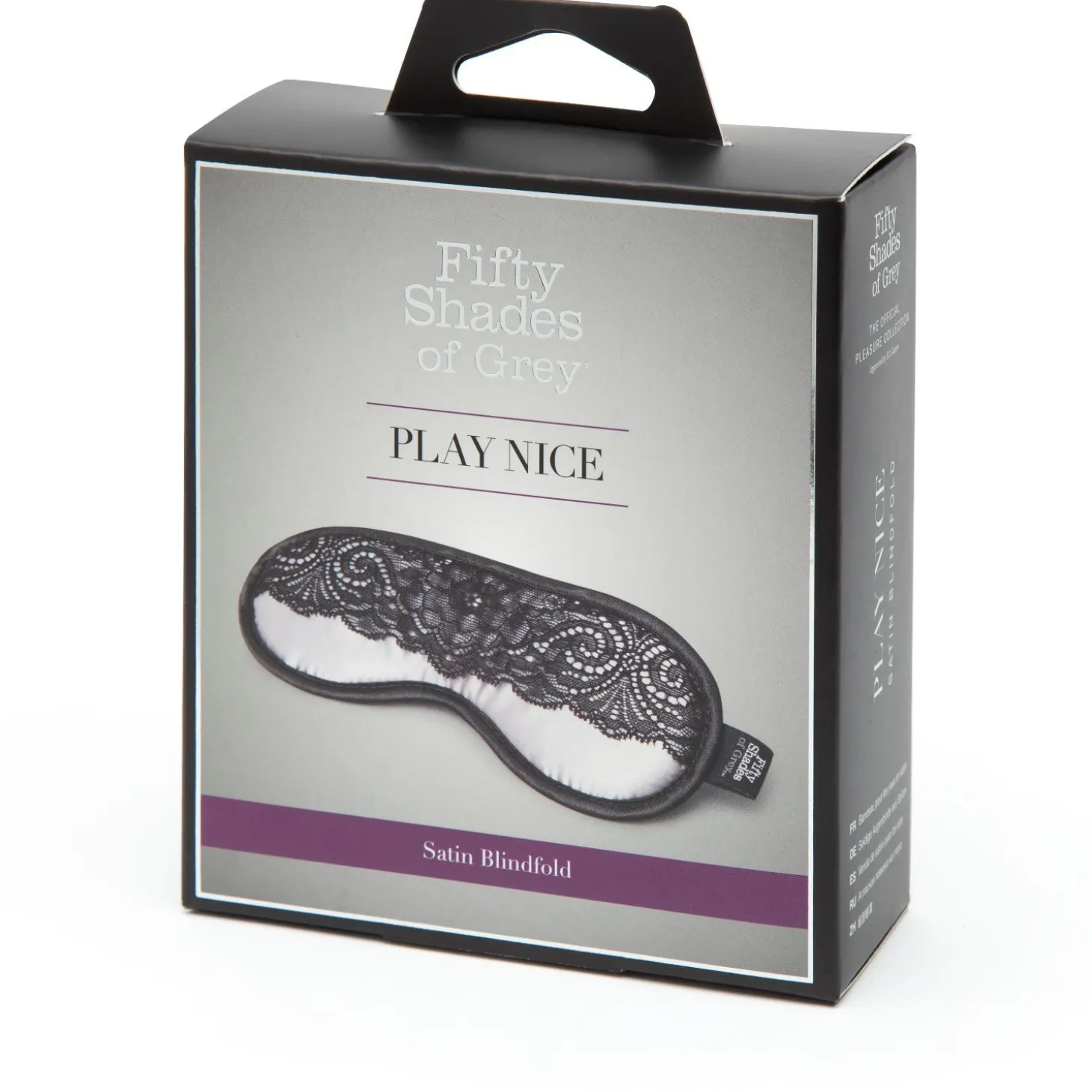 Fifty Shades Of Grey - Bandeau en satin et dentelle