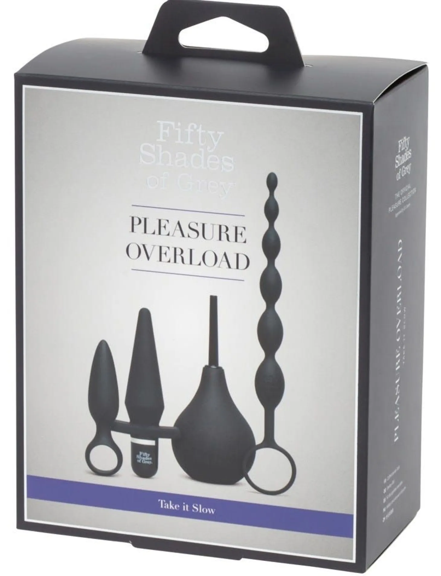 Fifty Shades of Grey – Pleasure Overload Coffret Anal – Kit Débutant