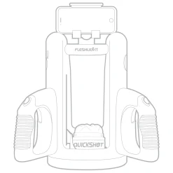 FLESHLIGHT - LANCEUR QUICKSHOT Noir