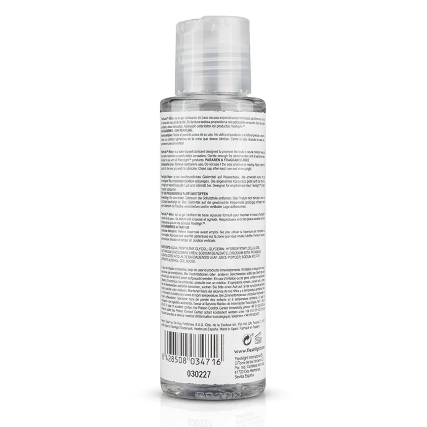 Fleshlight - Lubrifiant "FleshLube" à base d'eau - 100 ml
