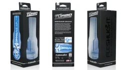 Fleshlight - Masturbateur "Turbo Thrust" - Bleu