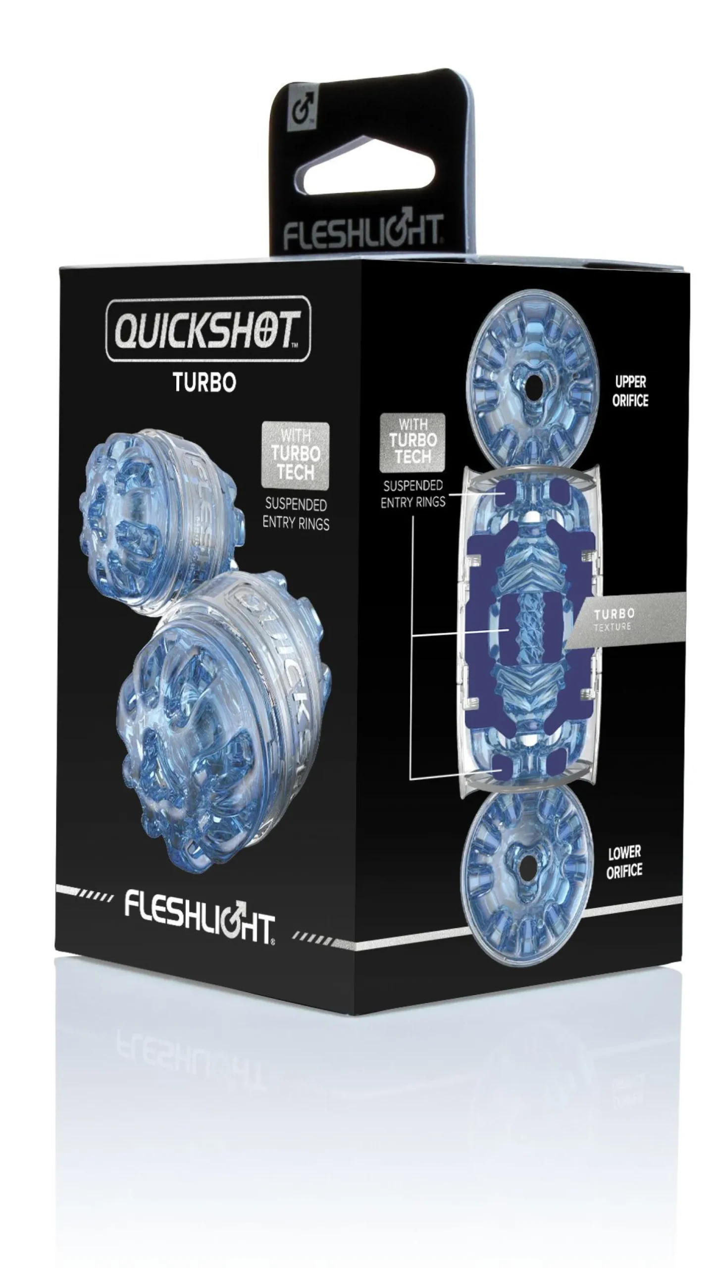 Fleshlight - Quickshot Turbo - Bleu