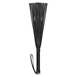 Fouet en simili-cuir - Noir