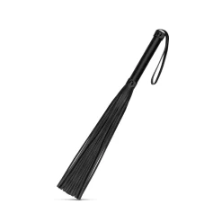 Fouet en simili-cuir - Noir