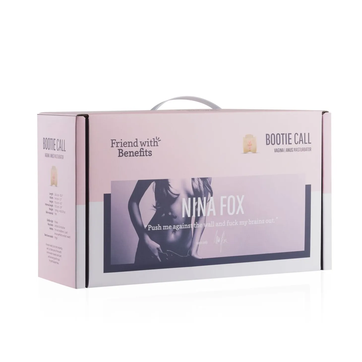 Friend with Benefits - Masturbateur réaliste Nina Fox - Beige