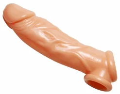 Gaine de penis à chair réaliste et séparateur de testicules