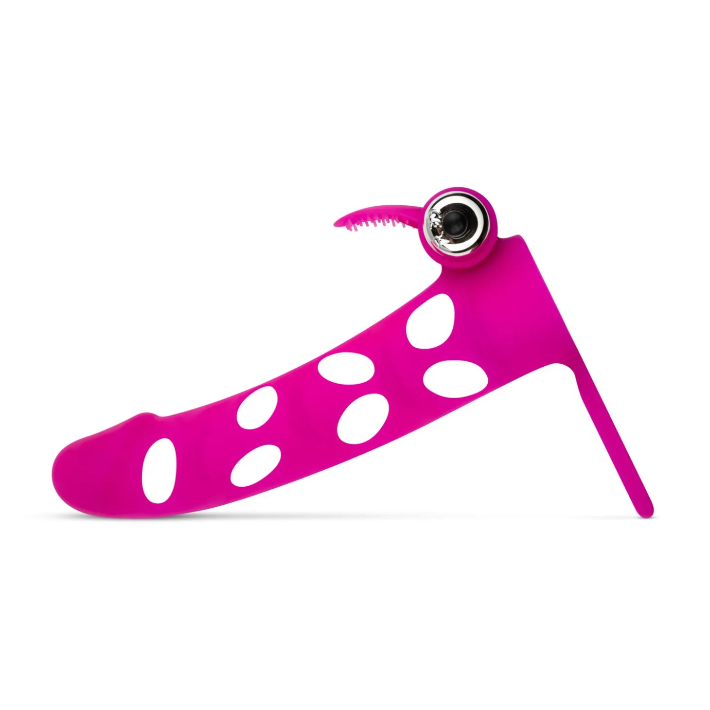 Gaine de pénis avec vibromasseur Bullet - Rose