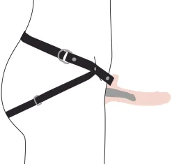 Gaine en Silicone Vibrante Réaliste pour Pénis - Beige