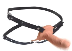 Gaine en Silicone Vibrante Réaliste pour Pénis - Beige